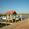 Boat lifts on owned slips